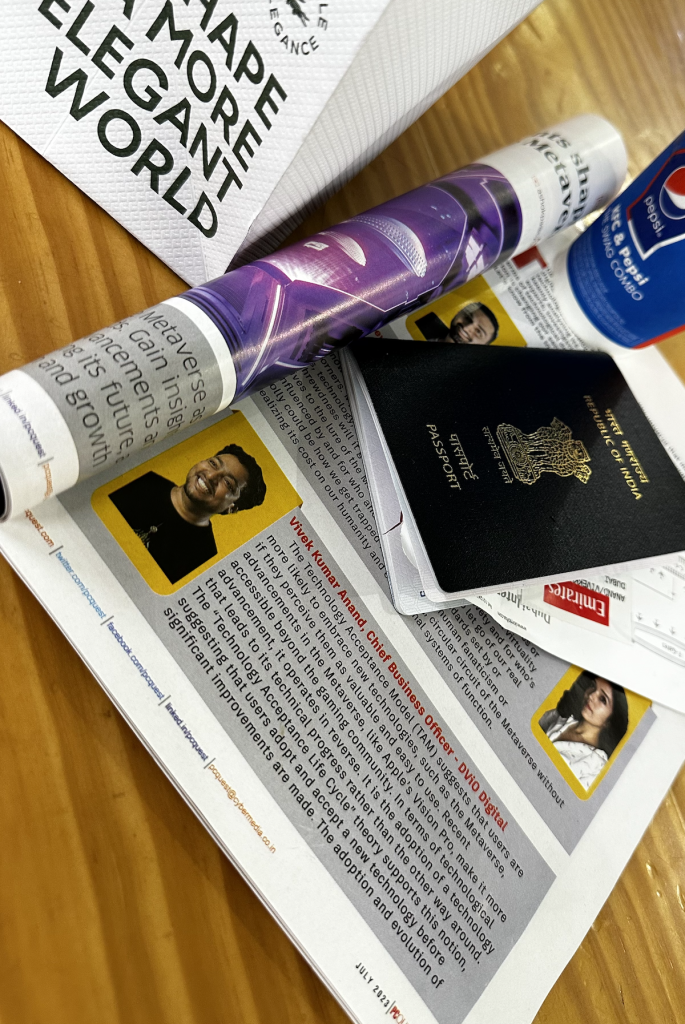 Vivek Kumar Anand magazine feature